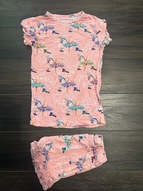 Posh Peanut 7Y Claudine Ruffled Cap PJ